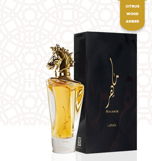 LATTAFA Maahir Gold Unisex-EDP 3.4OZ/100ML